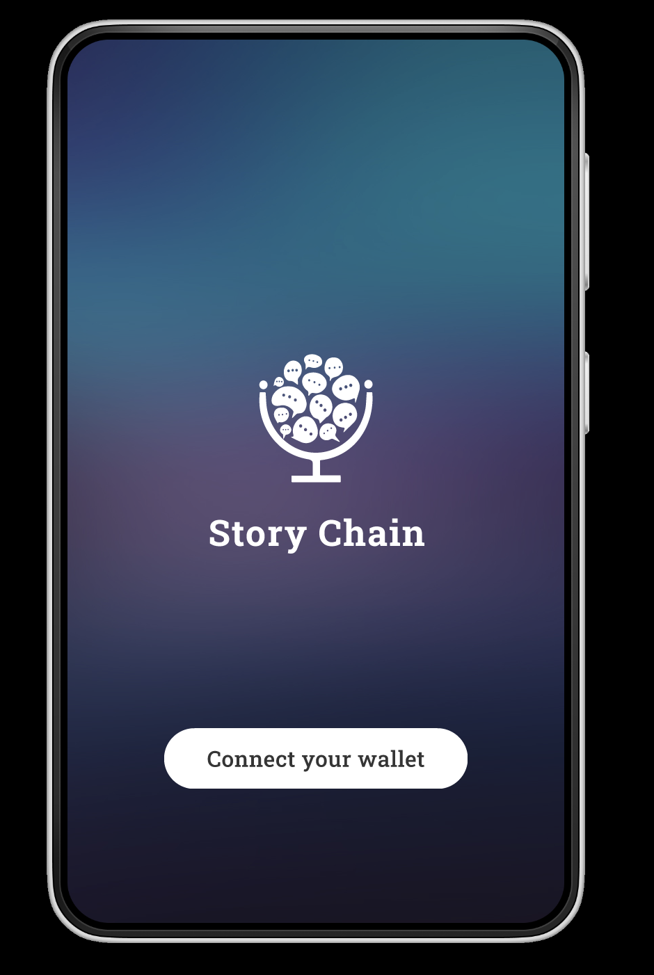 StoryChain wallet connection screen